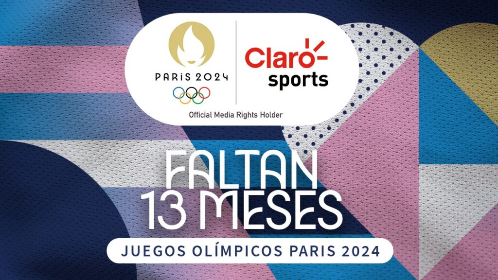 ¡Faltan 13 meses para los Juegos Olímpicos Paris 2024! Claro Sports