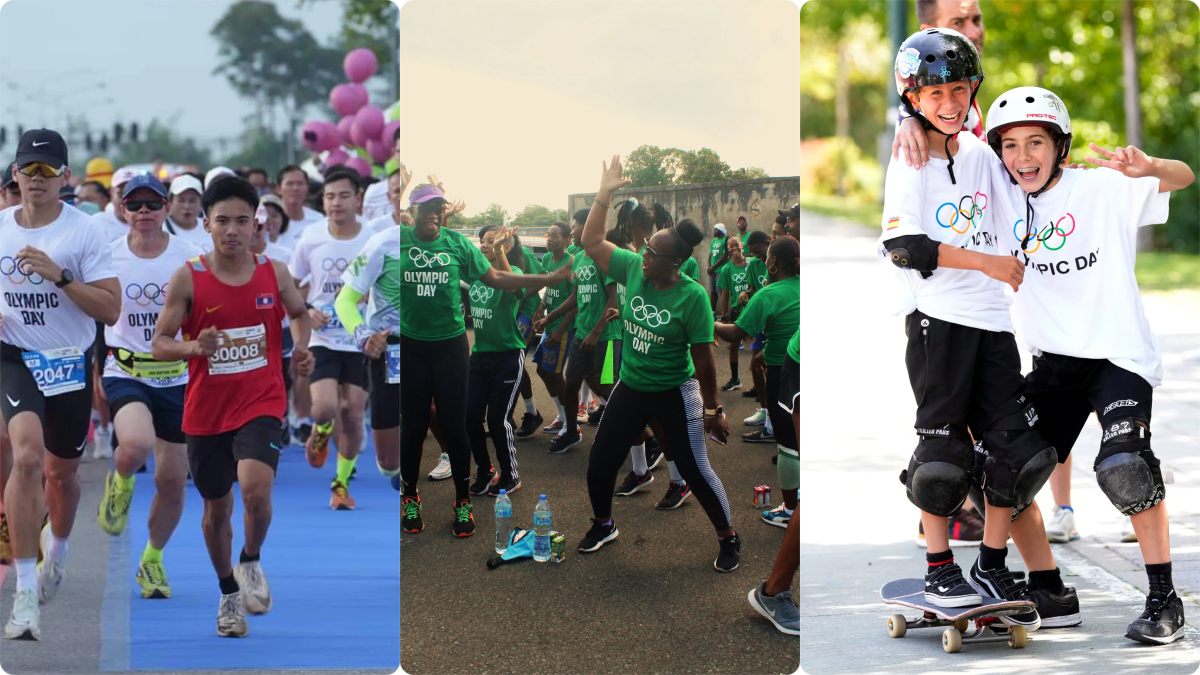 Más de 15 millones de personas en el mundo, se unieron al ‘Let’s Move’ en el Día Olímpico