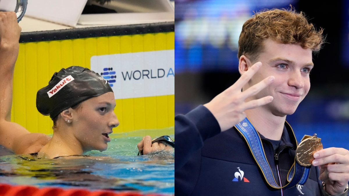 Leon Marchand y Summer McIntosh se perfilan para brillar en la natación de París 2024