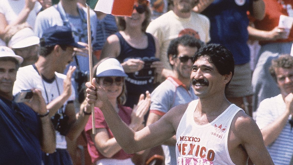 Celebramos 39 años de la medalla de oro de Raúl González en la caminata de Los Angeles 1984