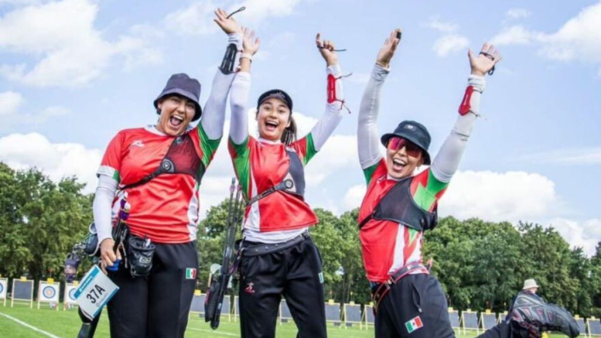 El equipo femenil mexicano de tiro con arco consigue plazas olímpicas y medalla de bronce en el Mundial